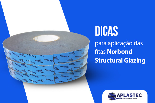 Dicas para aplicação das fitas Norbond® Structural Glazing