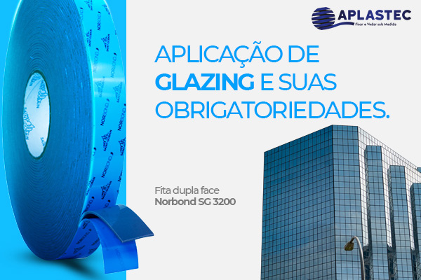 Fita dupla face para Glazing Norbond SG 3200 Fita dupla face para Glazing Norbond SG 3200