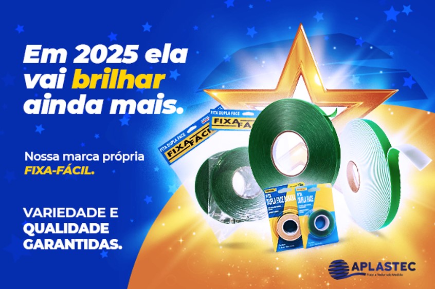 Tudo o que você precisa saber sobre as Fitas Adesivas Dupla Face Fixa-Fácil da Aplastec.