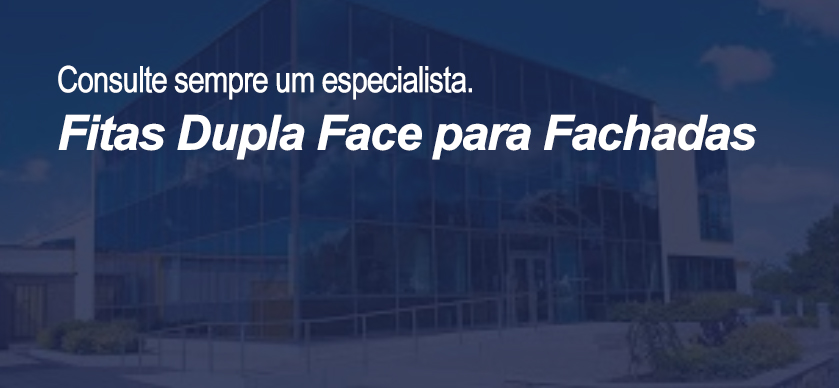 Fitas dupla face para fachadas